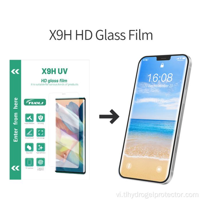 Ultra HD Full Faina Faina UV Màn hình bảo vệ